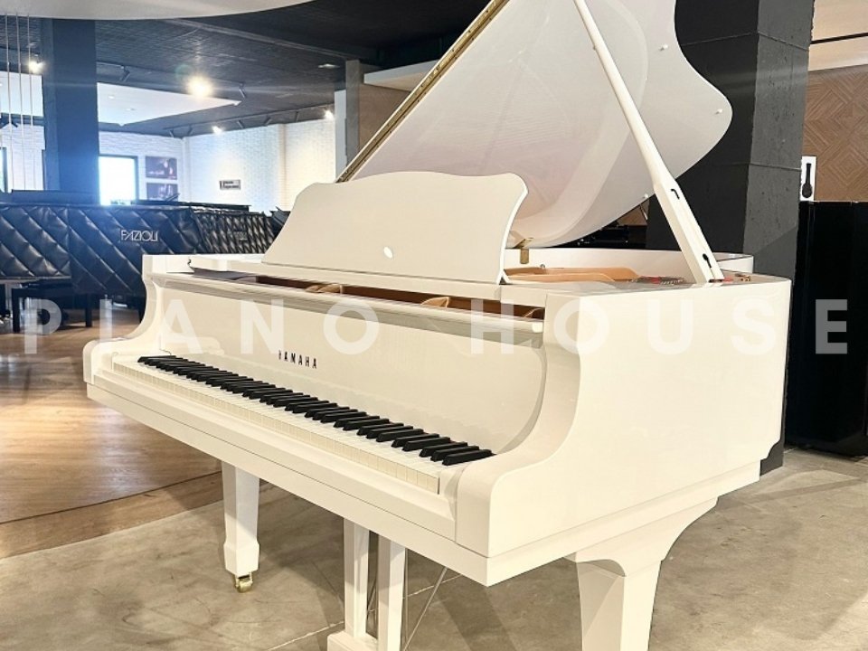 Chi tiết đàn YAMAHA C6 PWH (USED) - Hình 4